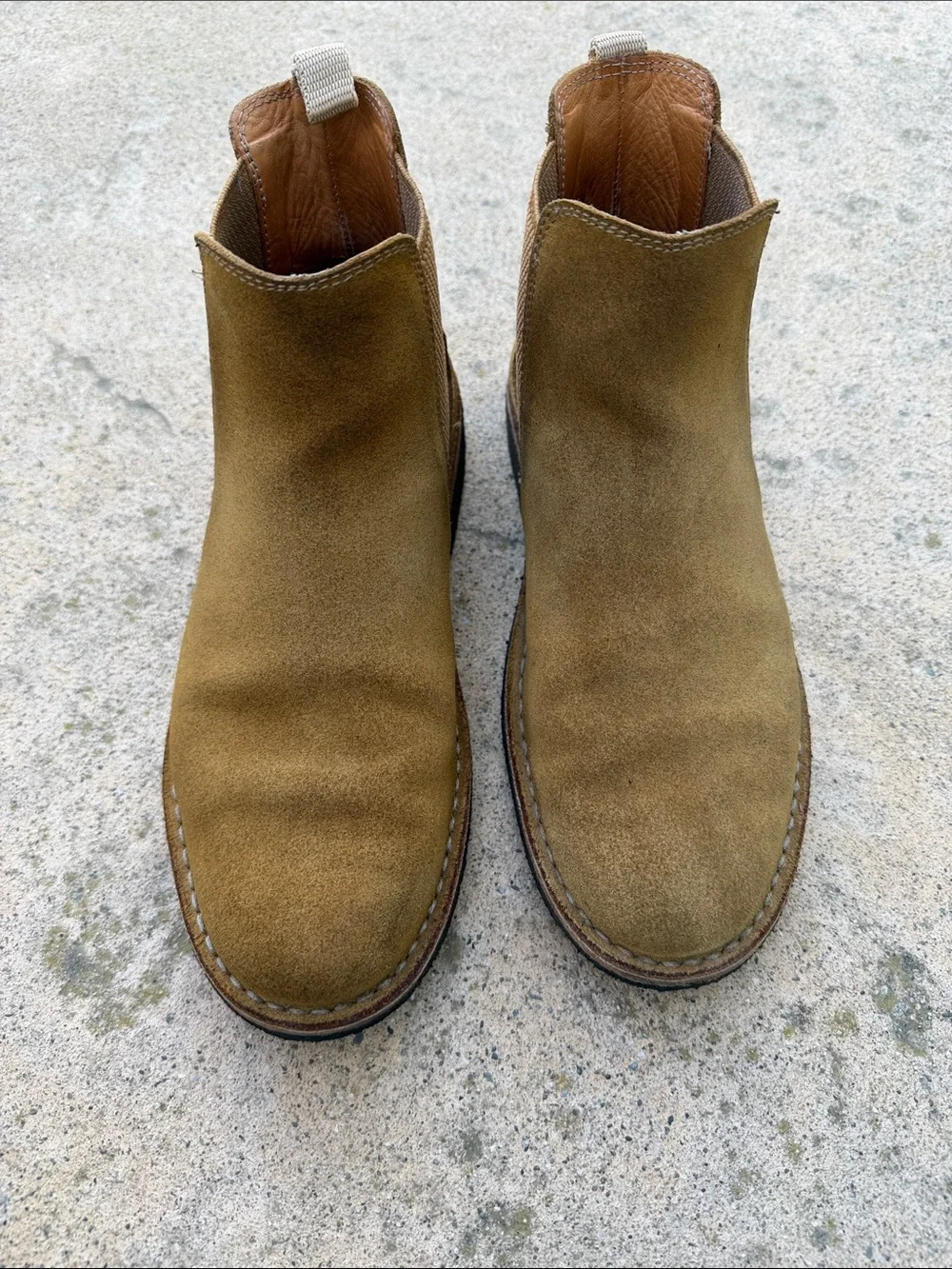 Astorflex Bitflex Italian Tan Suede Crepe Sole Chukka Boot Men's Size 40/7